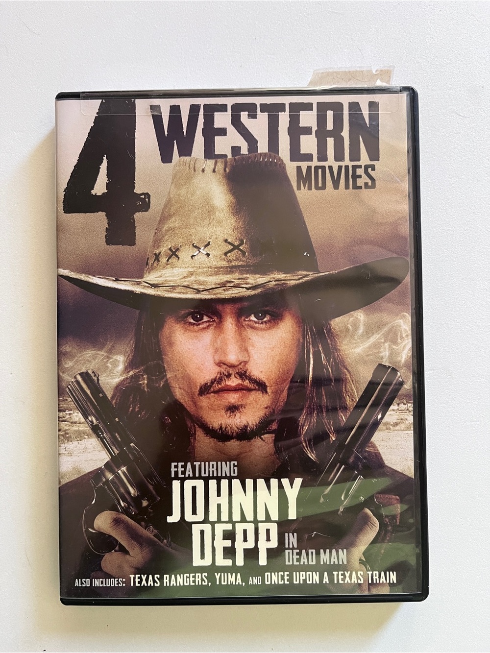 Johnny Depp Western Movies DVD Collection - Brown Cover